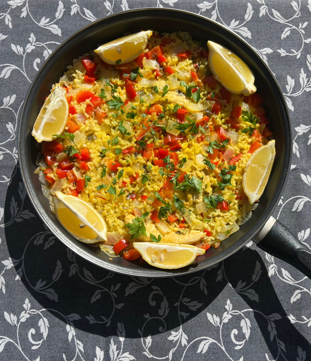 Exploring Barcelona and Cooking an Easy Chicken Paella