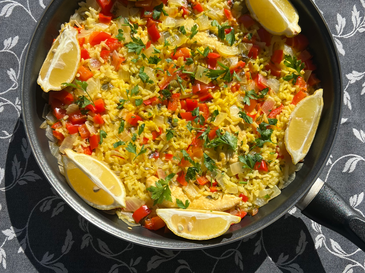 Exploring Barcelona and Cooking an Easy Chicken Paella