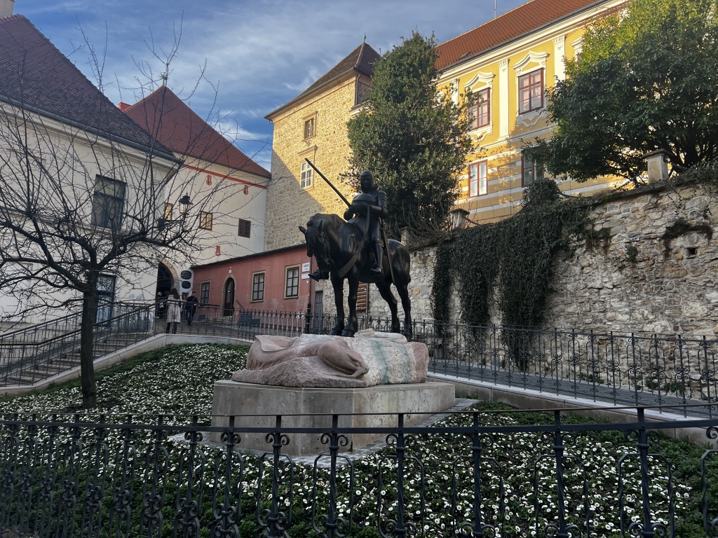 Statue in Zagreb, Croatia